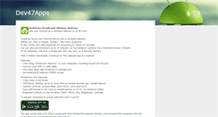 Desktop Screenshot of dev47apps.com